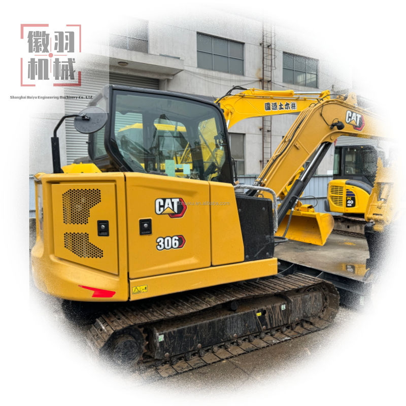 Новые прибывшие 99% экскаватор для полёта Использованный Caterpillar cat306 Вторая рука Япония двигатель cat306 Сертификат EPA