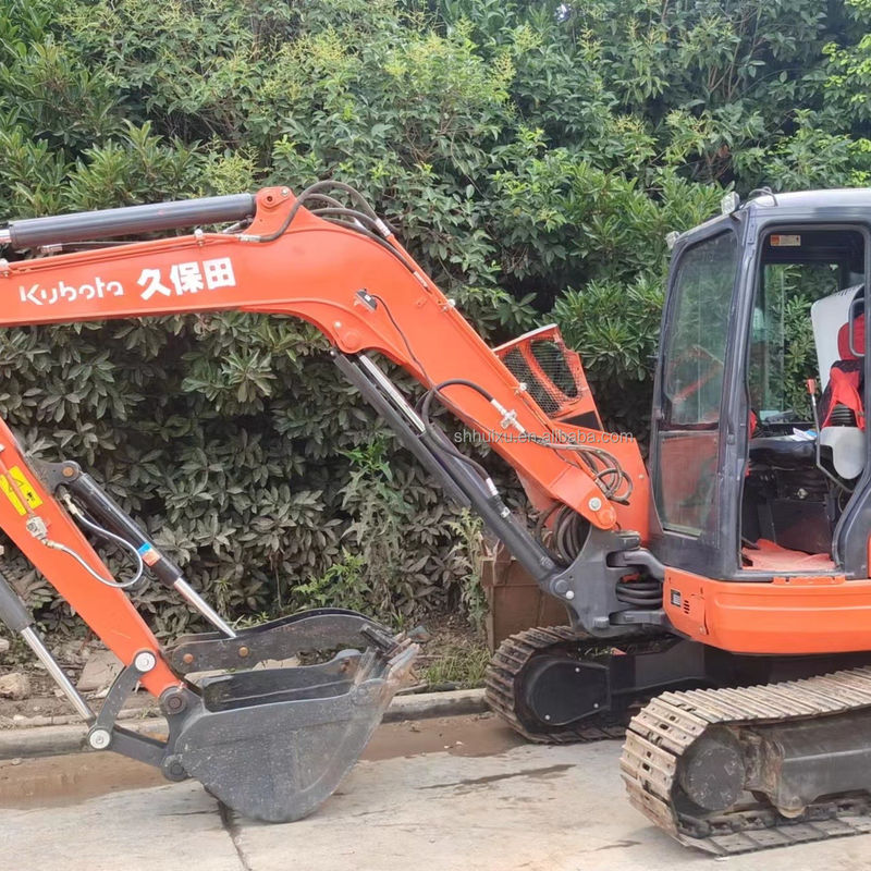 Низкое рабочее время подержанный гидравлический экскаватор Kubota Kx135-5 подержанный экскаватор Удобная экскаваторная цена