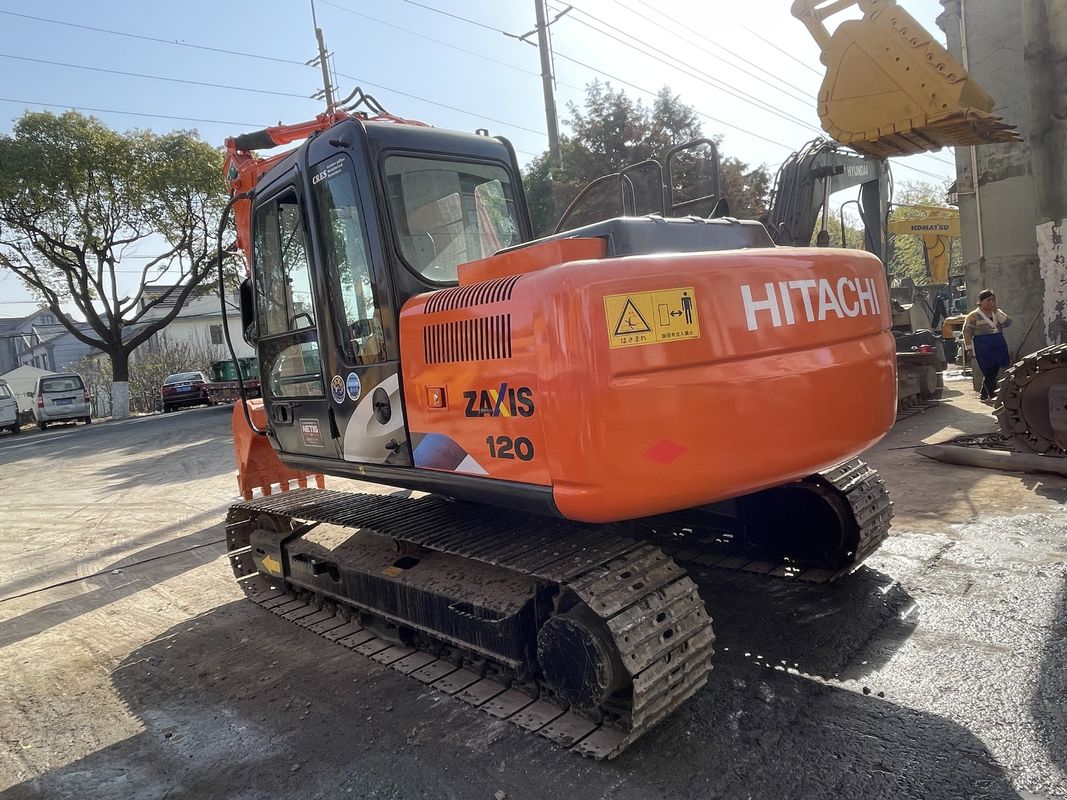 Подержанная машина Подержанная экскаваторная выкопательная машина HITACHI 120 По низкой цене Продажа