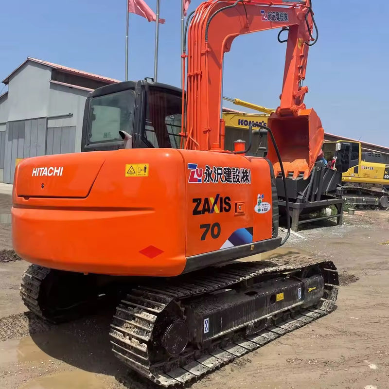 экскаватор мини хитачи год строительства 2006 Zx70 ползающий использованный экскаватор для продажи