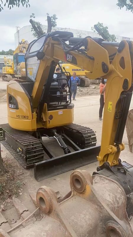Использованные пешеходные экскаваторы CAT302.5 без водительской кабины подержанные экскаваторы мини-экскаваторы для продажи