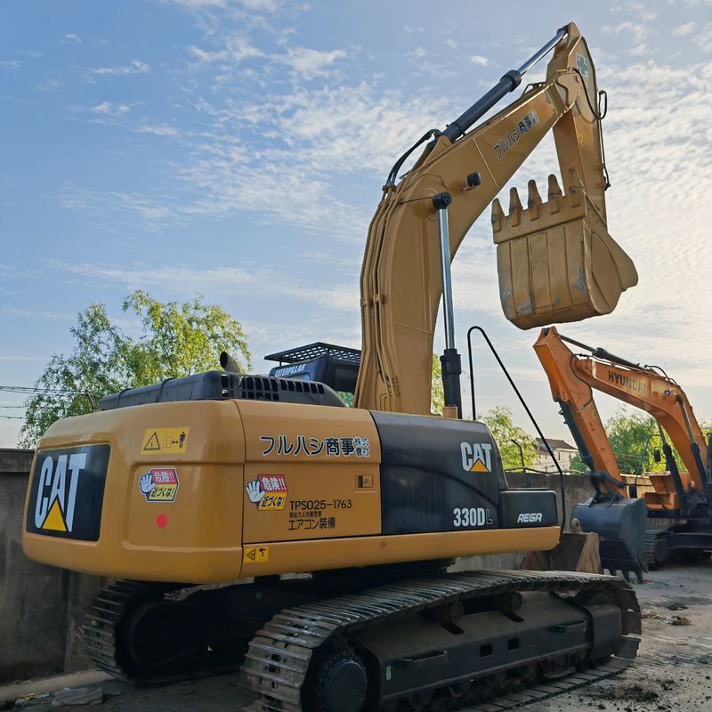 Использованные гусеничные машины вторую руку копальные машины CAT 330 330C 330D дизельный двигатель экскаватор эскаватор