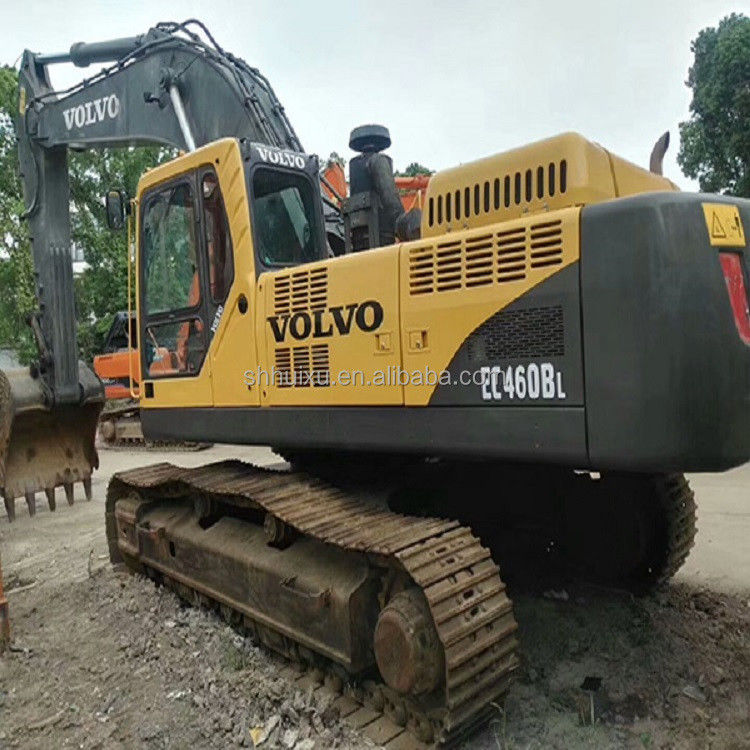 Использованный экскаватор volvo ec480d/использованная выкопательная машина VOLVO480D японского происхождения