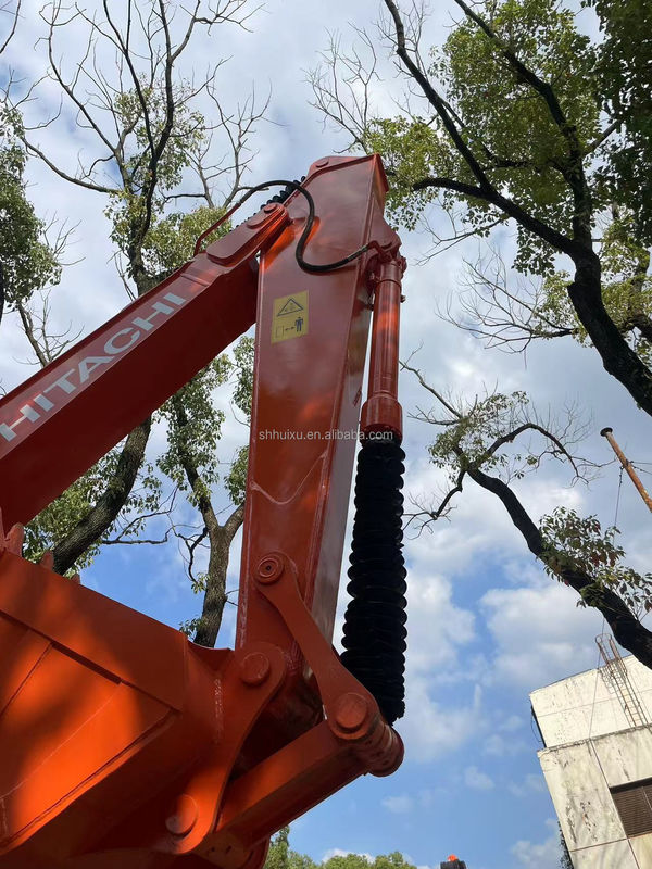 Использованный Hitachi Zaxis 120 электрический ползучий мини экскаватор рельсы экскаваторные работы строительное оборудование