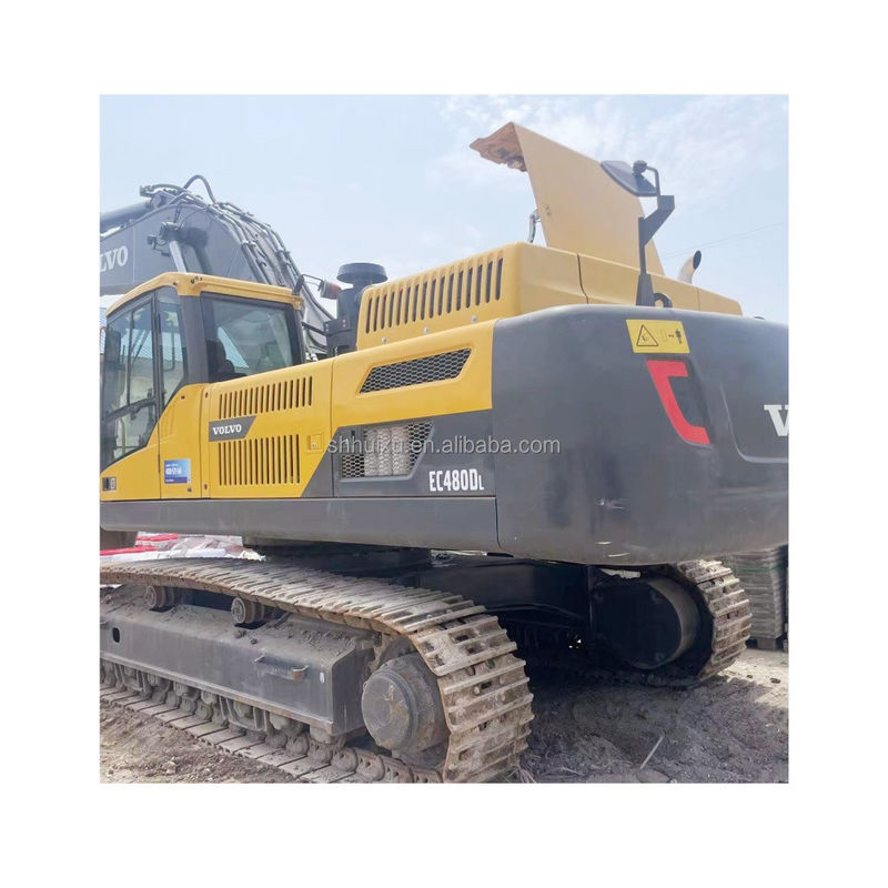 Использованный экскаватор VOLVO EC480/Швейцария оригинальные машины тяжелое оборудование машины подержанная машина 48T