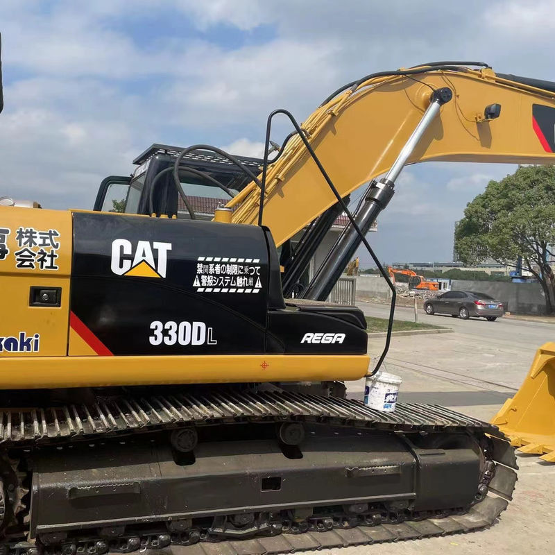 Большой ползучий экскаватор CAT 330D вторичный экскаватор используется тяжелая машина 30 тонн гидравлический ползучий экскаватор большой экскаватор