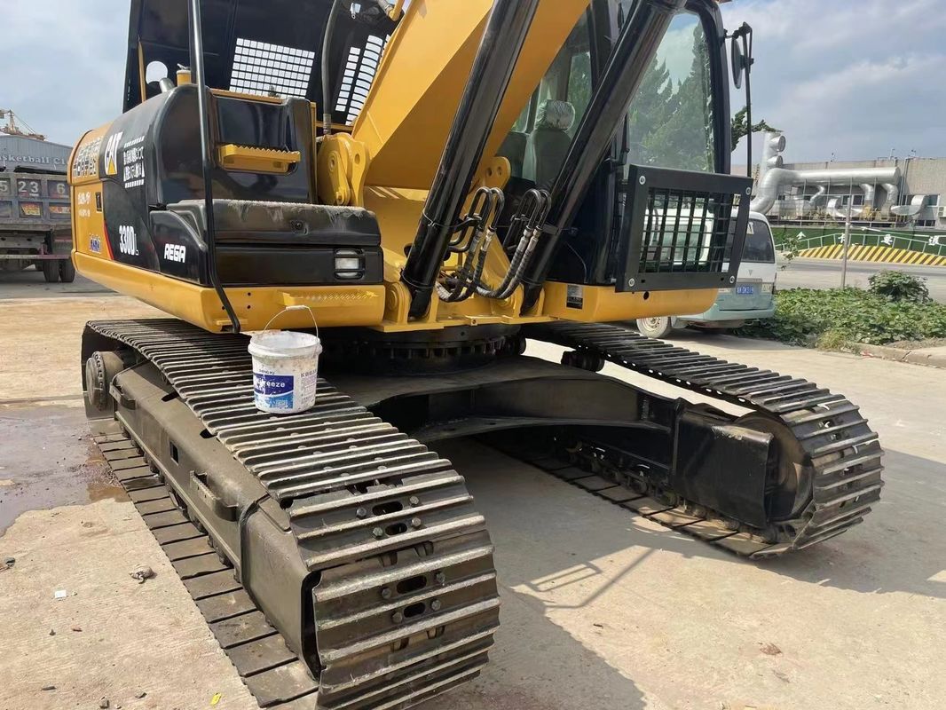 Большой ползучий экскаватор CAT 330D вторичный экскаватор используется тяжелая машина 30 тонн гидравлический ползучий экскаватор большой экскаватор
