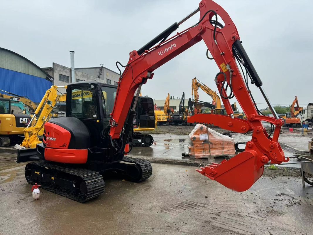 Полная серия Kubota165 155 163 Япония бренд дешевая цена использованная экскаватор ползающий экскаватор разумная цена