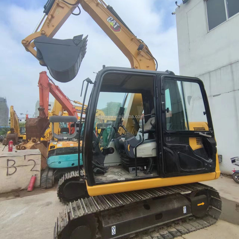 Использованный экскаватор CAT307 cat 307 Second-Hand Caterpillar Низкая цена В хорошем состоянии 7 тонн Земляные работы Использованный экскаватор Digger для продажи