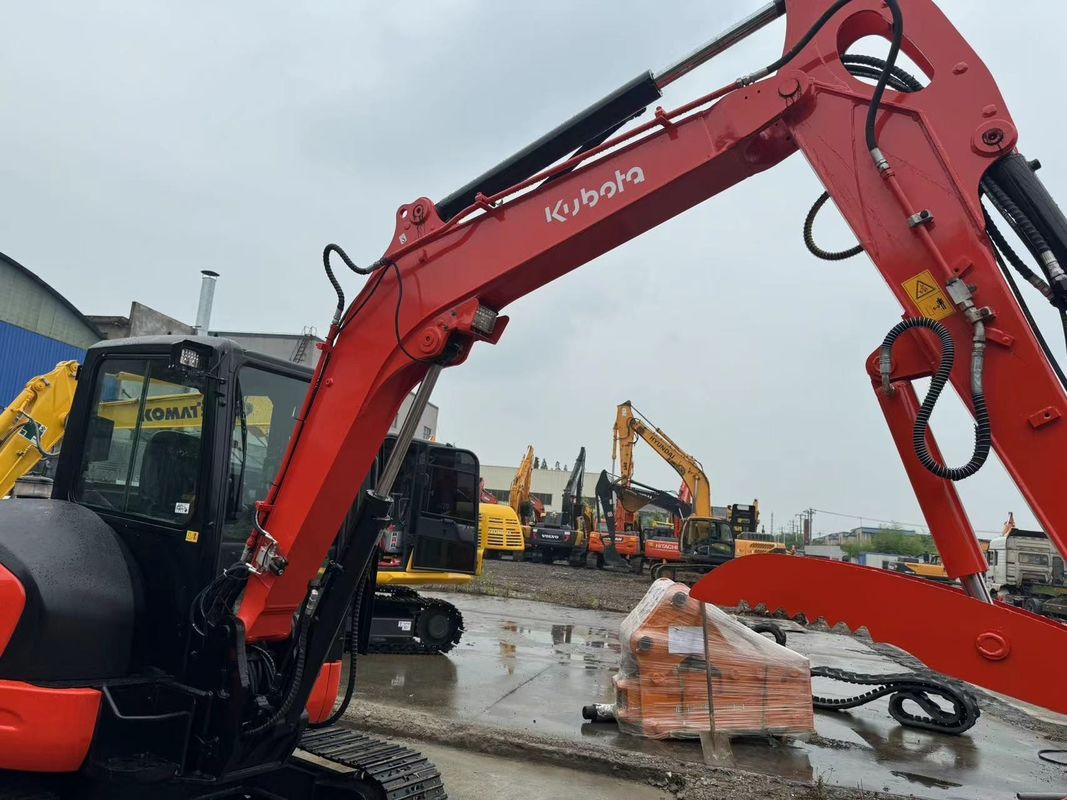 Полная серия Kubota165 155 163 Япония бренд дешевая цена использованная экскаватор ползающий экскаватор разумная цена