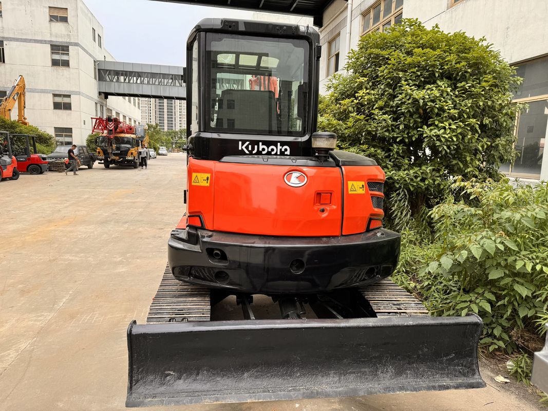 Использованные экскаваторы kubota165 подержанный ползучий экскаватор для Janpan оригинальные строительные машины использованный мини экскаватор 6,5 тонны