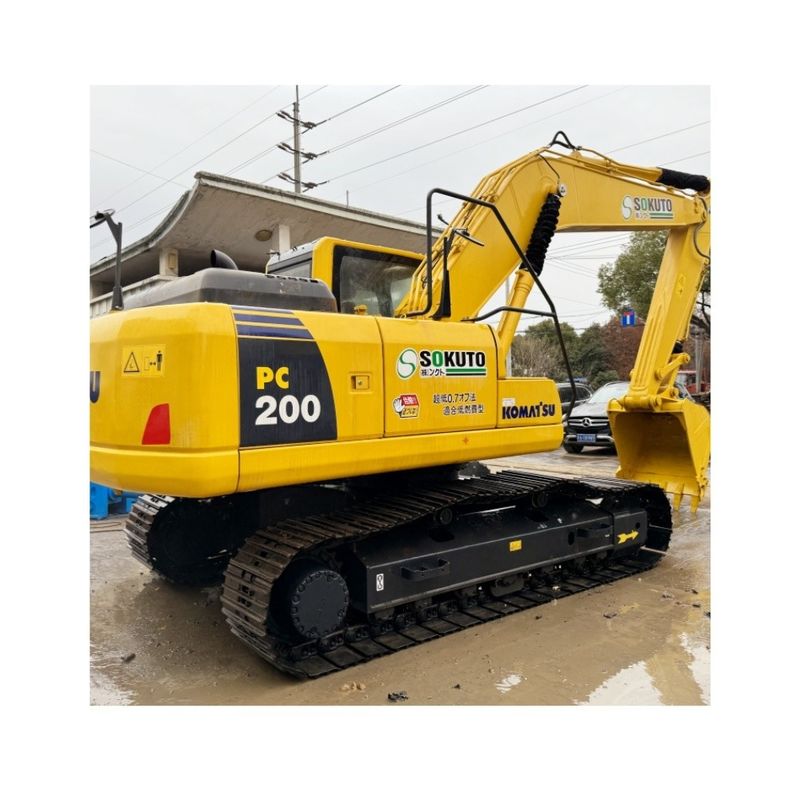 Использованная Япония экскаваторная машина komatsu pc200 экскаватор используется экскаватор pc220 Япония оригинальное строительное оборудование