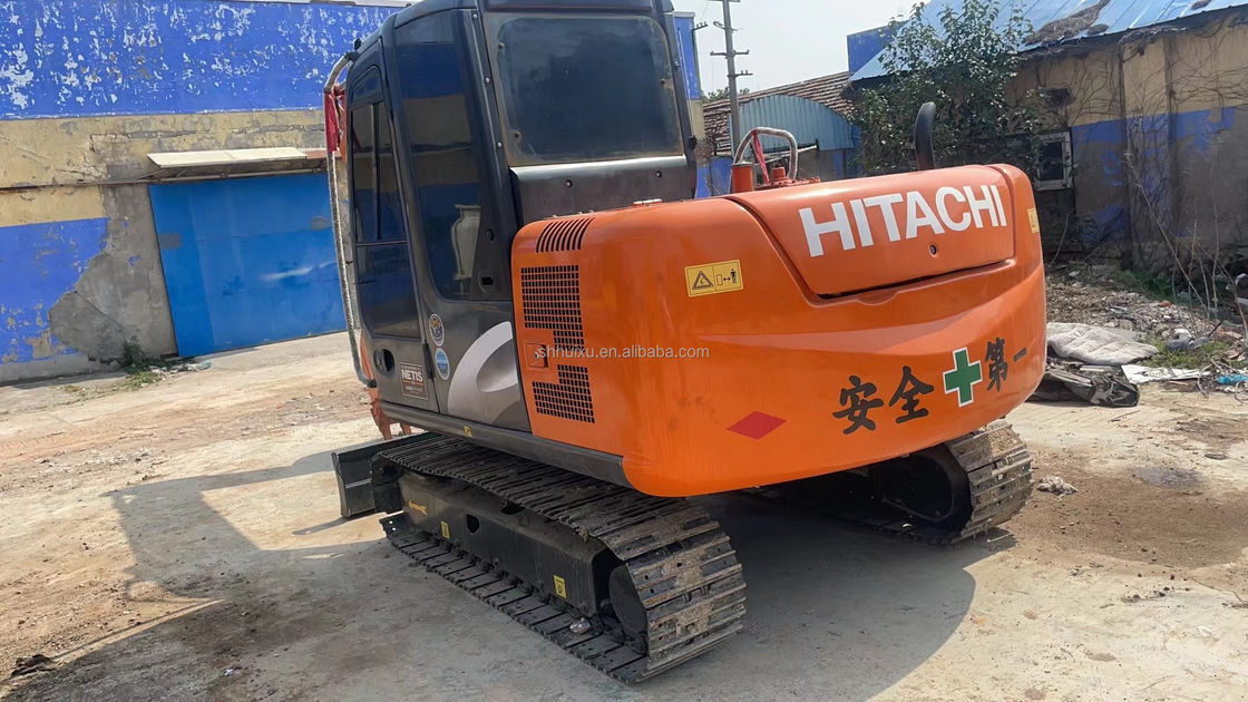 Качественный Hitachi использованный zx60 6 тонн мини экскаваторы 60 модели подержанной оригинальной краски мин I экскаватор Hitachi