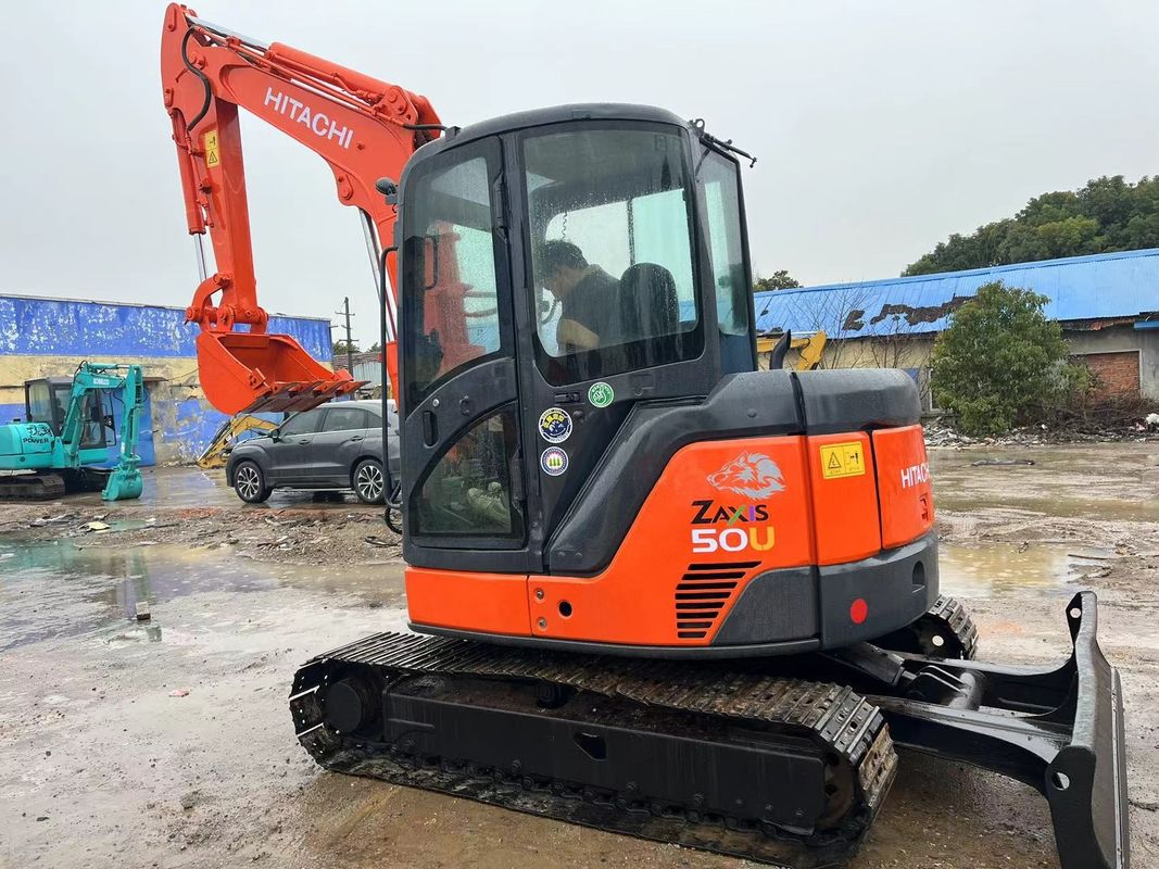 Подержанный экскаватор Hitachi50U/подержанный мини-экскаватор Hitachi zx50u подержанный лучшая цена подержанный экскаватор Hitachi zx50
