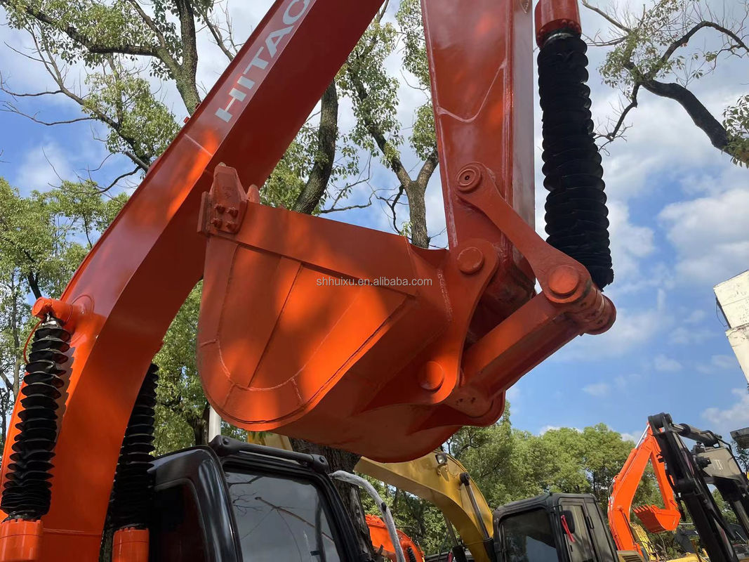 Использованный Hitachi ZX120 У вас есть сертификат электрический экскаватор подержанный Hitachi ZX120 треки экскаватор