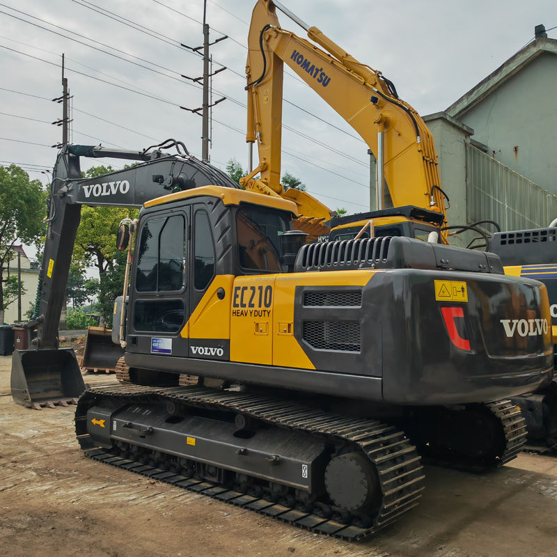21 тонны Подержанные Volvo Diggers Подержанный Volvo 210 экскаватор 1,1 м3 Вместимость ведра