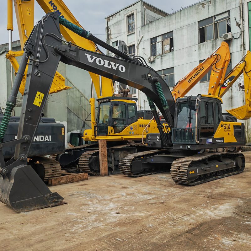 21 тонны Подержанные Volvo Diggers Подержанный Volvo 210 экскаватор 1,1 м3 Вместимость ведра