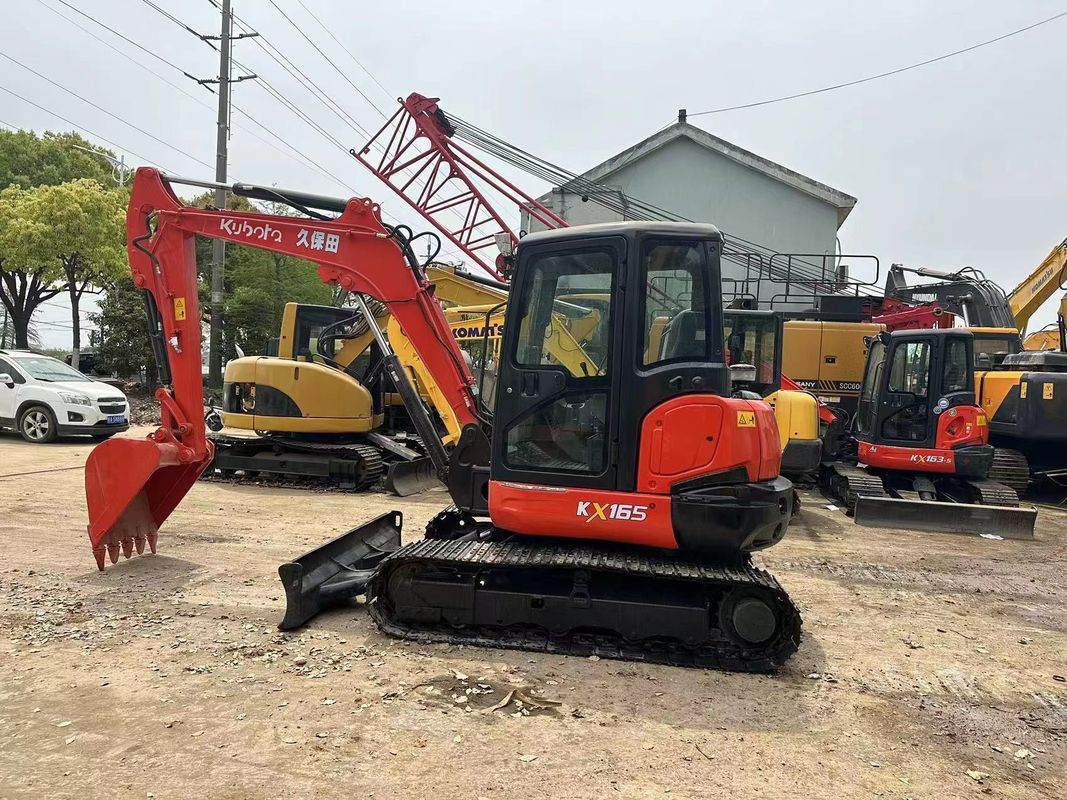дешево Цена Kubota165 Япония происхождение использованный экскаватор Kubota 165 гидравлический ползучий экскаватор Kubota 165