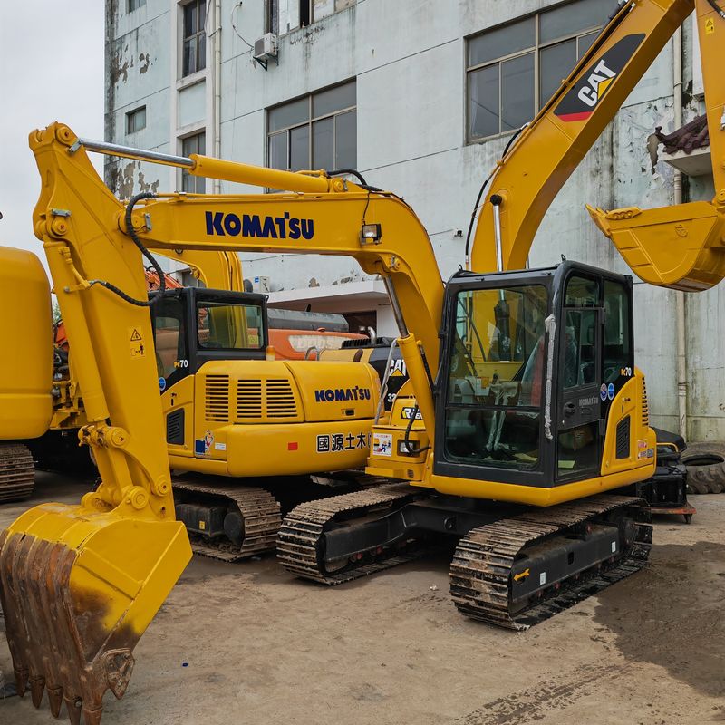 Использованный экскаватор KomatsoPC70-8 PC200 PC30 PC40/japna Машина Подержанная китайская машиностроительная техника