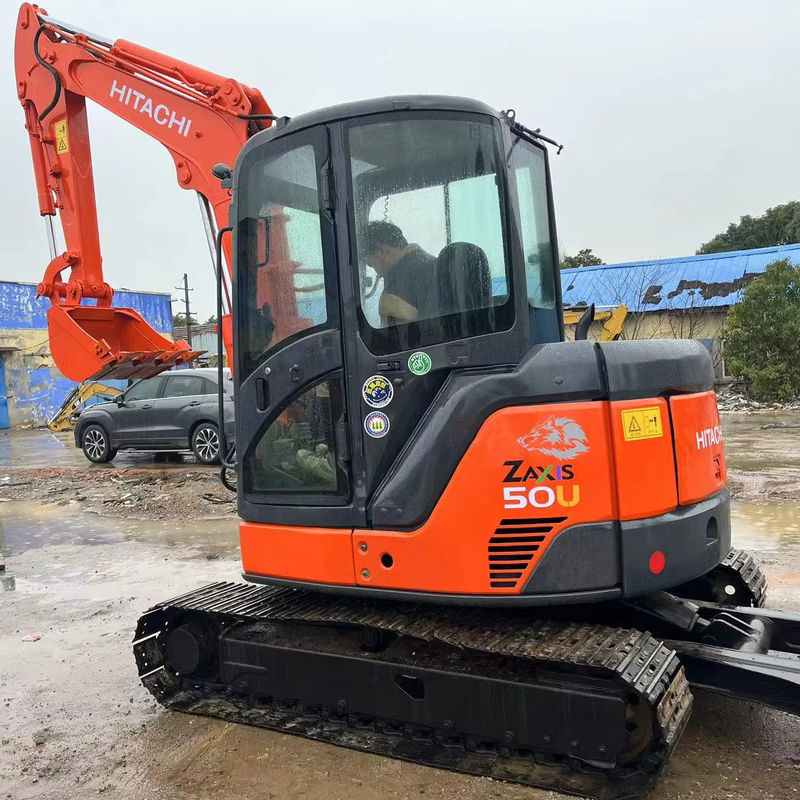 высокая мощность выкапывания используется Hitachi zx50u/вторая рука мини-канатный экскаватор Hitachi zx50 u