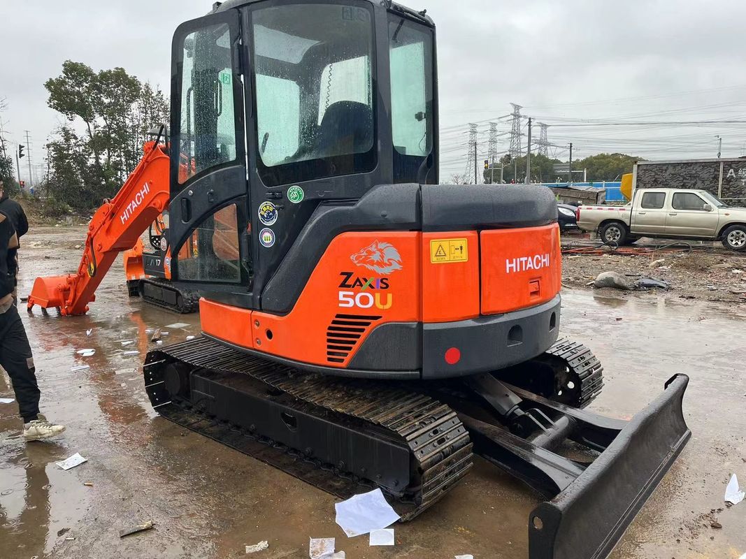 высокая мощность выкапывания используется Hitachi zx50u/вторая рука мини-канатный экскаватор Hitachi zx50 u
