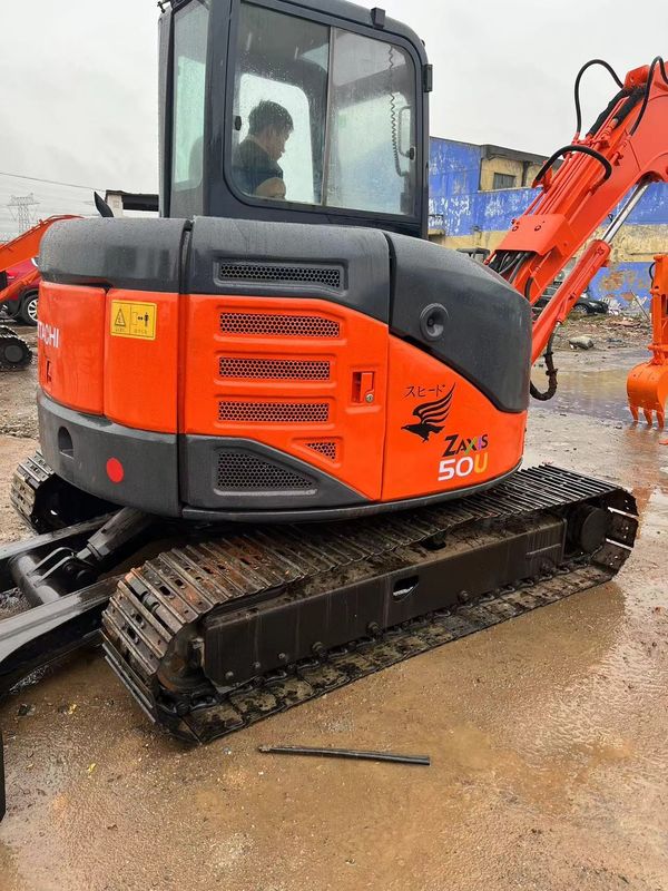 высокая мощность выкапывания используется Hitachi zx50u/вторая рука мини-канатный экскаватор Hitachi zx50 u