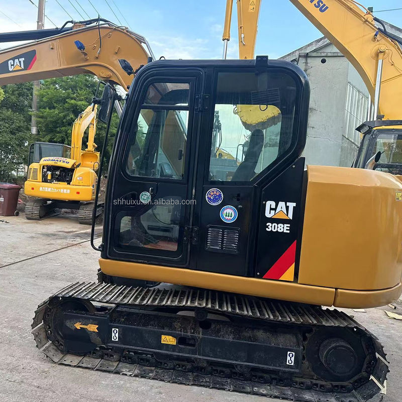 Капсула для гусениц CAT 308E вторичный кавальщик используемые машины 8тонные машины для экскавации используемые кот 308E