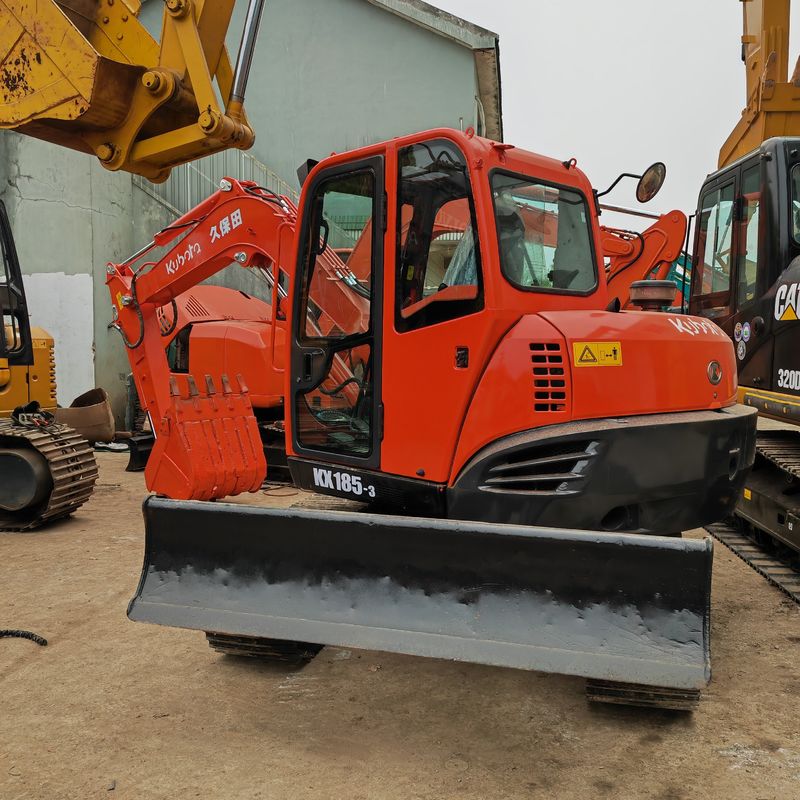 Использованный экскаватор среднего размера Kubota185/готовый к отгрузке подержанный экскаватор Kubota 185 в продаже