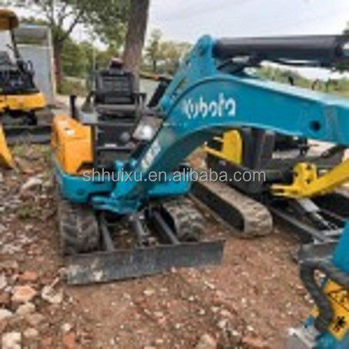 низкий рабочий день использованный экскаватор мини Kubota u17/оригинальный цвет использованный Kubota u17 в продаже