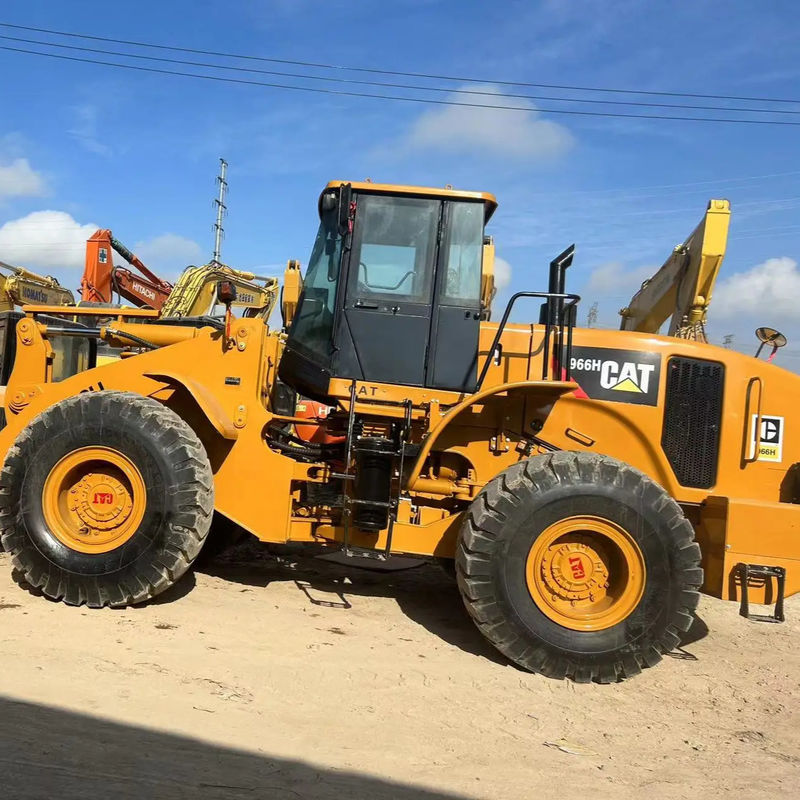 6 тонн использованный погрузчик CAT966H использованный гусеница 966 колесный погрузчик использованный экскаватор трактор
