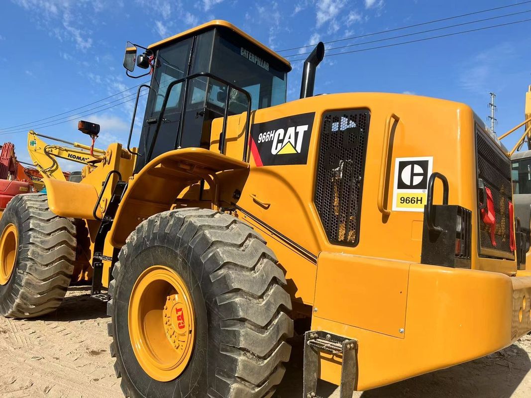 6 тонн использованный погрузчик CAT966H использованный гусеница 966 колесный погрузчик использованный экскаватор трактор