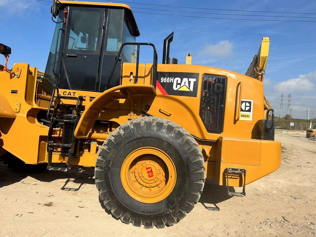 6 тонн использованный погрузчик CAT966H использованный гусеница 966 колесный погрузчик использованный экскаватор трактор