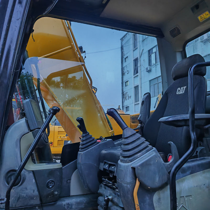12 тонн Использованный экскаватор с ползучей ручкой Cat 312d Вторая рука 0,8 м3 Вместимость ведра