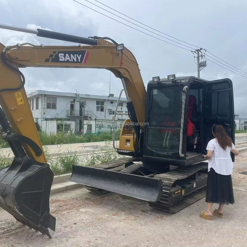 Sany 75 Подержанный экскаватор Оригинальный цвет Подержанный Sany 75