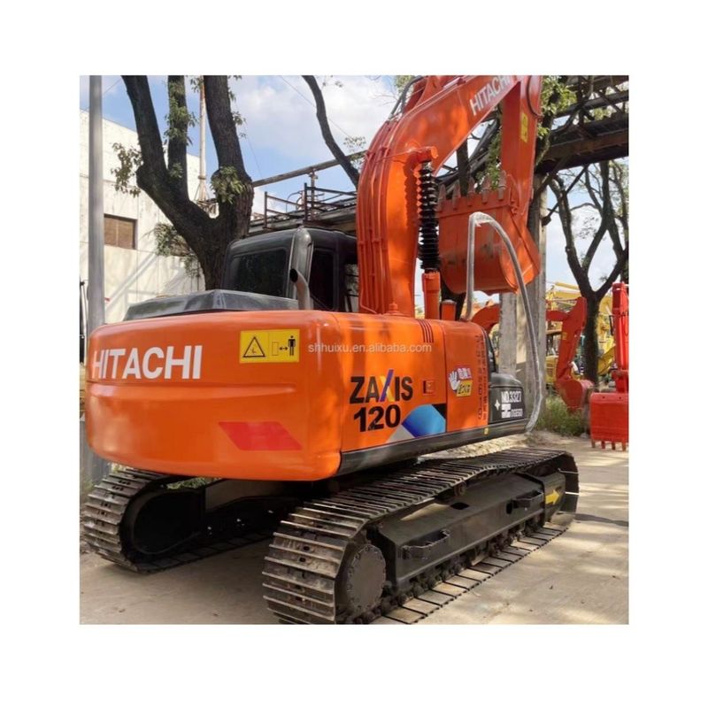 12000 кг Zx120 Использованный экскаватор Hitachi Вторая рука с оригинальной краской 0.51м3