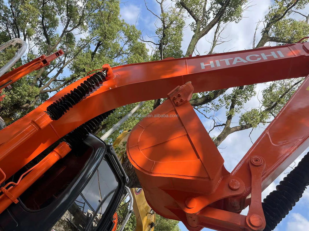 12000 кг Zx120 Использованный экскаватор Hitachi Вторая рука с оригинальной краской 0.51м3
