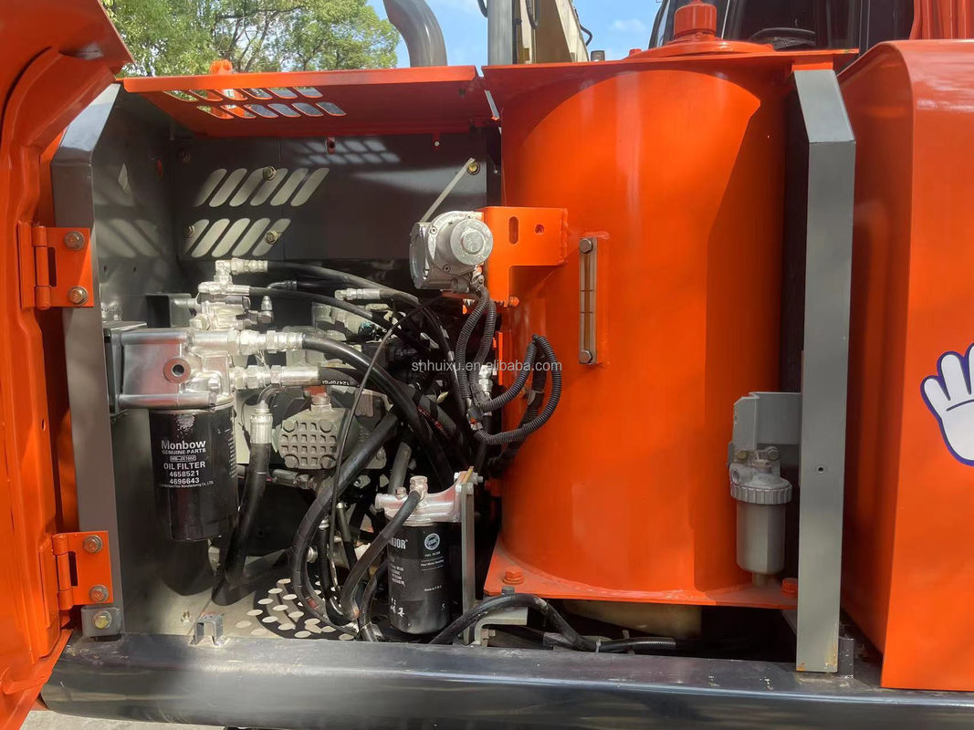 12000 кг Zx120 Использованный экскаватор Hitachi Вторая рука с оригинальной краской 0.51м3