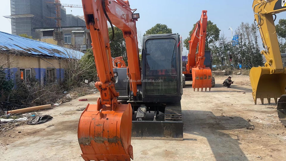 6000KG Zx60 Использованный экскаватор Hitachi Оригинальный цвет Использованный мини экскаватор Hitachi
