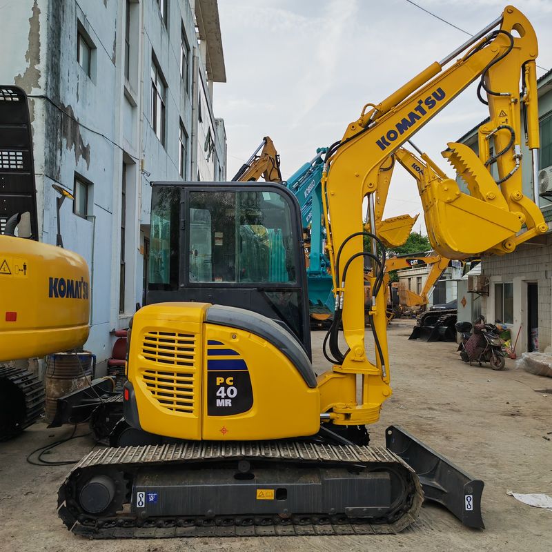 Использованные мини-экскаваторы Komatsu PC40MR малые кавальщики использованные машины мини-экскаваторы ползучий Komatsu PC40MR заводская цена