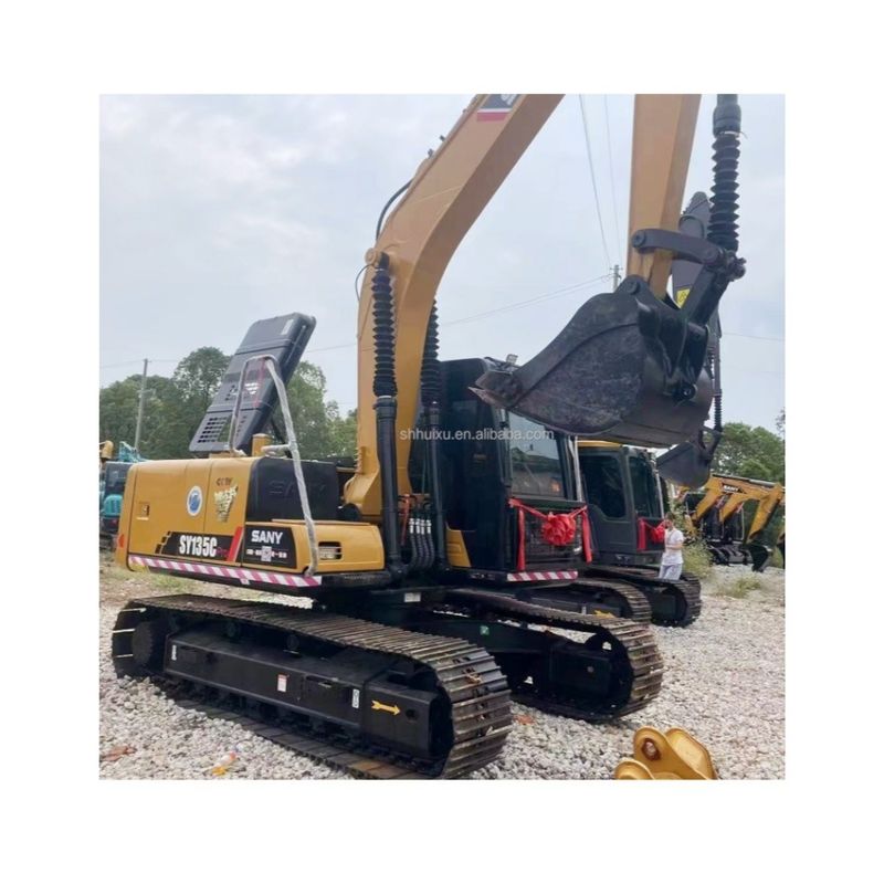 Бутиковый подержанный китайский кавальщик SANY135C 13,5 тонны Sany подержанные кавальщики
