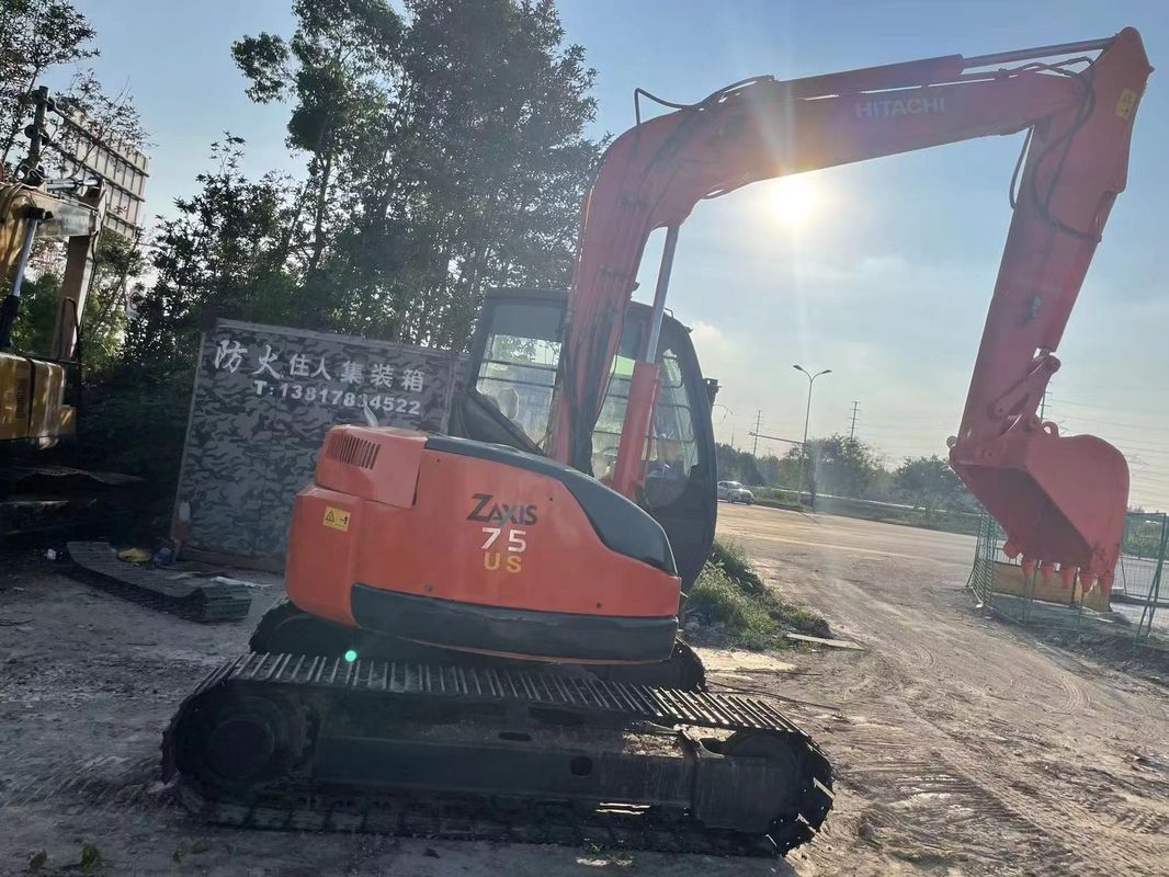 7.1 тонны Оригинальный Hitachi Zx70 Zx75 мини экскаватор 0.33м3