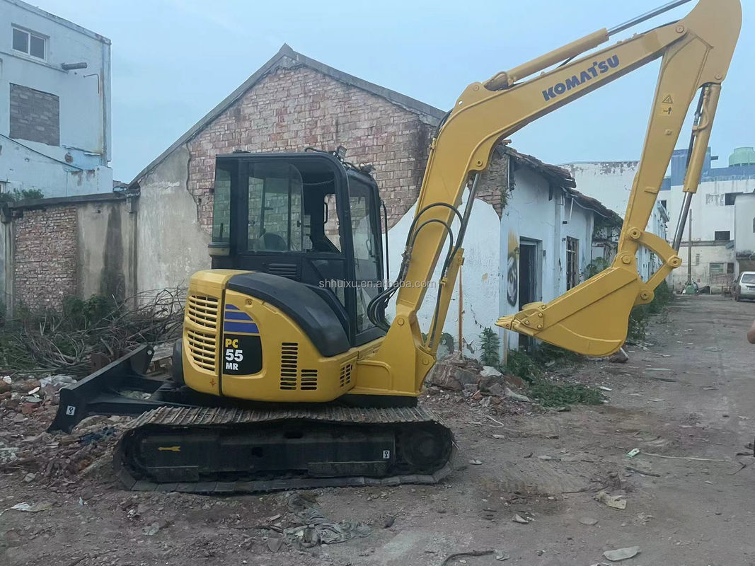 100%Япония подержанные экскаваторы Komatsu PC55 низкая цена подержанный экскаватор Komatsu pc55 в продаже
