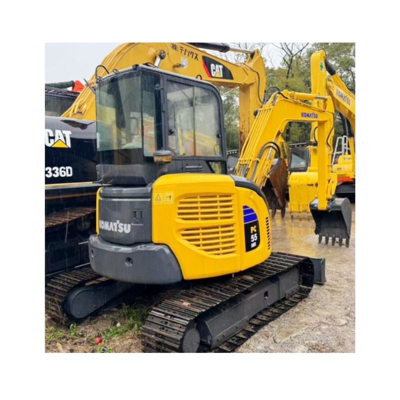 Использованные мини-экскаваторы Komatsu PC55MR Использованные мини-экскаваторы Komatsu 5T