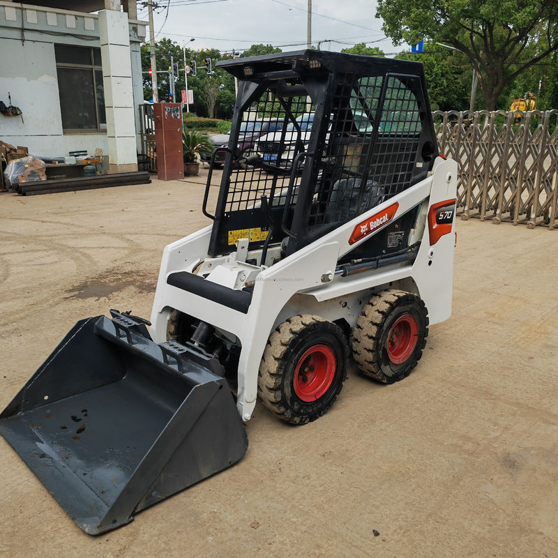 Мультифункциональный подержанный погрузчик с подвижной рукой BOBCAT S70 Doosan Bobcat 1 тонны подержанные мини-погрузчики