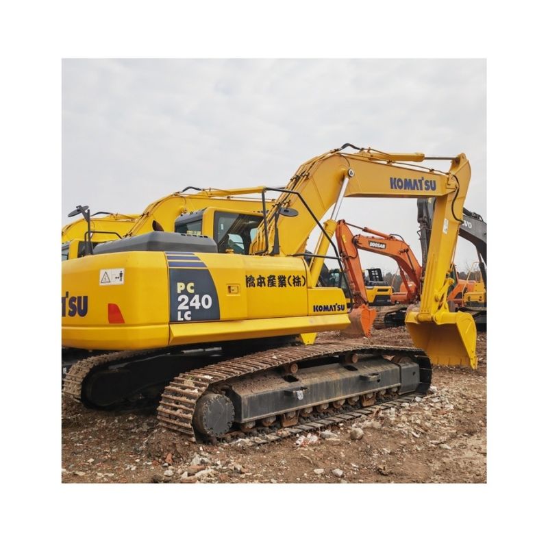 Использованный гидравлический Большой экскаватор Komatsu pc240 Crawler 24тонные подержанные экскаваторы Япония Марка оригинальный Komatsu pc240 Pc200-8