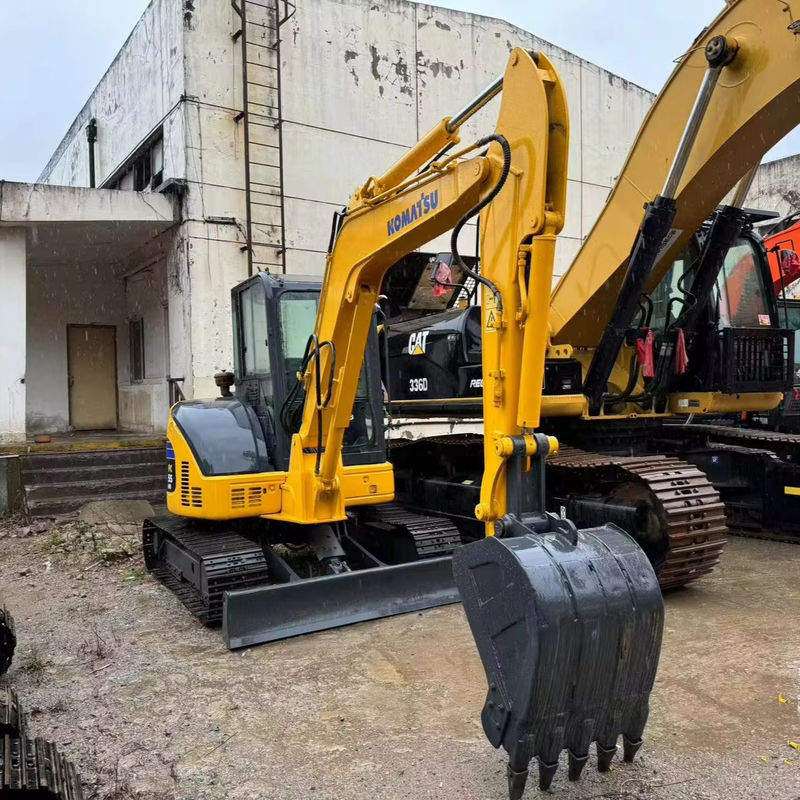 Использованный экскаватор komatsu pc55/хорошее состояние вторая рука низкая цена экскаватор komatsu pc55