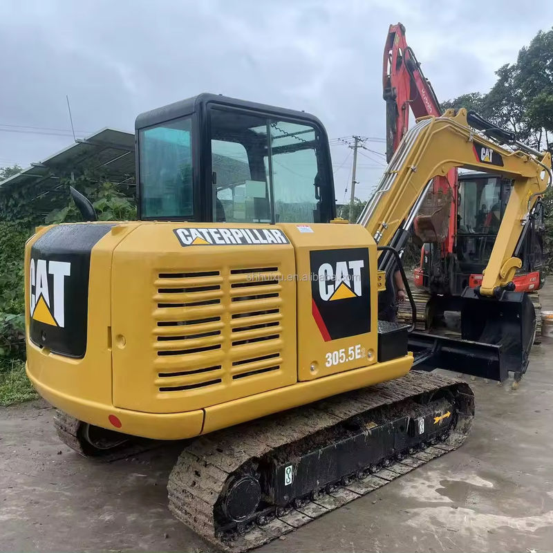 Подержанный экскаватор CAT 305.5 CAT 305.5E2 307d 306 308c мини экскаватор Для продажи