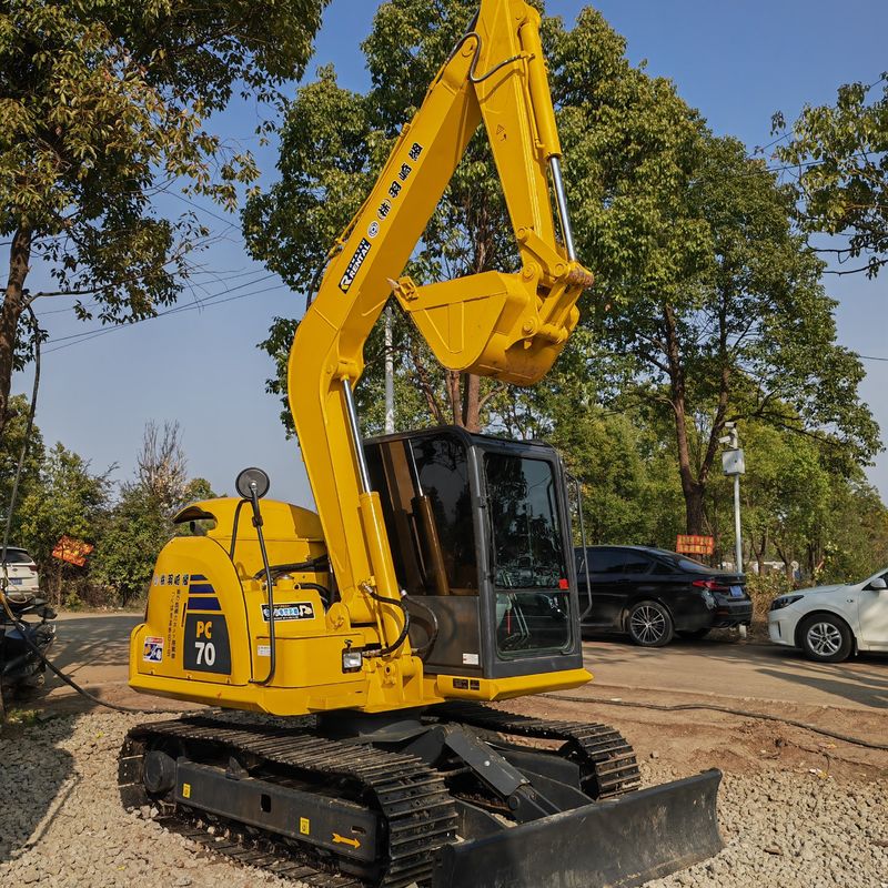 Низкий рабочий день использованный экскаватор komatsu pc70-8/высокомощный использованный экскаватор Komatsu pc70-8
