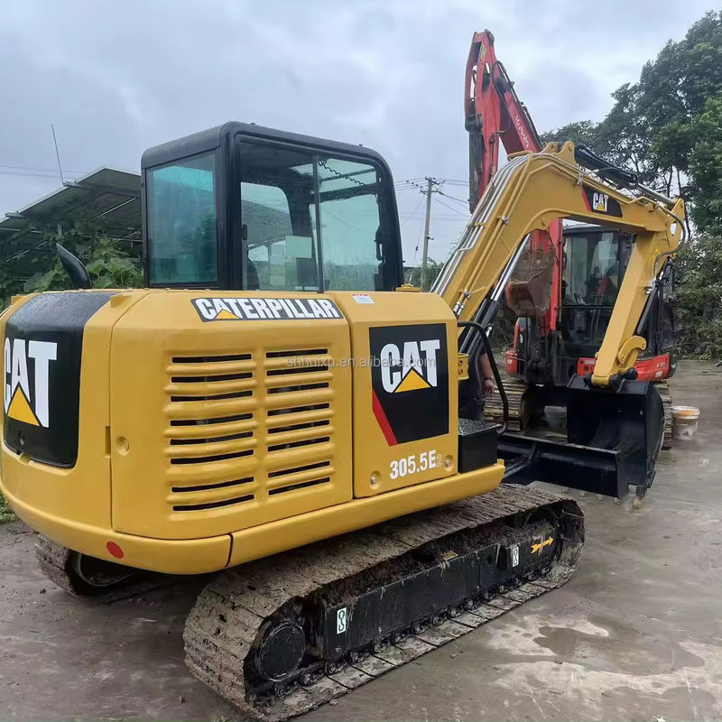 Новая модель Использованный экскаватор CAT 305.5 CAT 305.5E2 мини экскаватор Для продажи