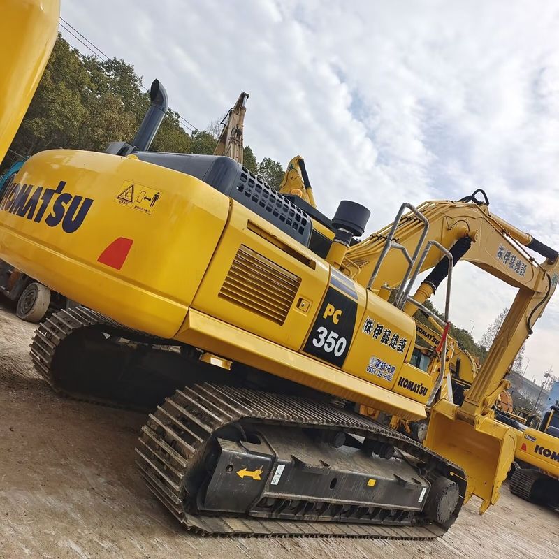 оригинальный цвет использованный экскаватор komatsu pc350-7/вторая рука экскаватор komatsu pc350-7 в продаже